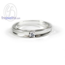 แหวนเพชร แหวนแพลทินัม แหวนหมั้นเพชร แหวนแต่งงาน -R1241DPT